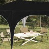 Tente de fête pop-up 575 x 288 x 245 cm Noir Tissu Oxford 635962635962