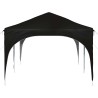 Tente de fête pop-up 575 x 288 x 245 cm Noir Tissu Oxford 635962635962