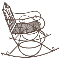 Banc de jardin Marron ancien Acier 635972635972