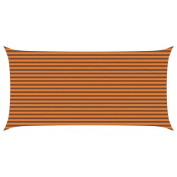 Voile d'ombre Orange et marron 6 x 3 m 100 % polyester Oxford 635975635975