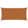 Voile d'ombre Orange et marron 6 x 3 m 100 % polyester Oxford 635975635975