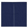 Mur de tente de fête 2 pcs Bleu 200 x 195 cm PE et acier 635981635981
