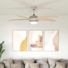 Ventilateur de plafond avec lumière Ø 130 cm Sonoma 635985635985