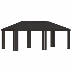 Housse de Gazebo 6 x 3 m Anthracite Polyester 190 gsm 635986635986