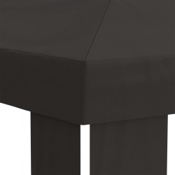 Housse de Gazebo 6 x 3 m Anthracite Polyester 190 gsm 635986635986