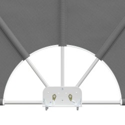 Écran de confidentialité pour balcon 240 x 160 cm Polyester 636000636000
