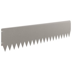 Bordure de Pelouse 10 pcs 103 x 25 cm Acier Rouillé 636012636012