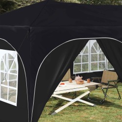 Tente de fête pop-up 575 x 288 x 245 cm Anthracite Tissu Oxford 636032636032