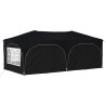 Tente de fête pop-up 575 x 288 x 245 cm Anthracite Tissu Oxford 636032636032