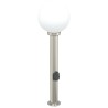 Borne lumineuse avec sortie 80 cm en acier inoxydable IP44 636049636049