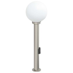 Borne lumineuse avec sortie 80 cm en acier inoxydable IP44 636049636049
