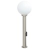 Borne lumineuse avec sortie 80 cm en acier inoxydable IP44 636049636049
