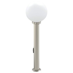 Borne lumineuse avec sortie 80 cm en acier inoxydable IP44 636049636049