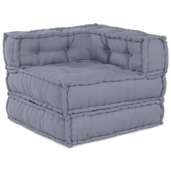 Unité de canapé modulaire Gris 70 x 70 x 56 cm Tissu 636051636051