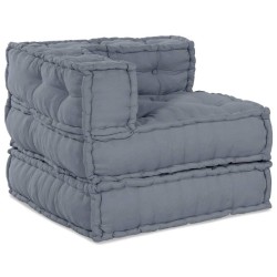 Unité de canapé modulaire Gris 70 x 70 x 56 cm Tissu 636051636051
