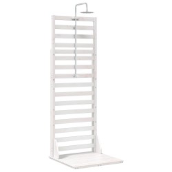 Douche d'extérieur 225 cm Blanc 636060636060