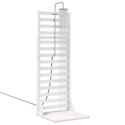 Douche d'extérieur 225 cm Blanc 636060636060