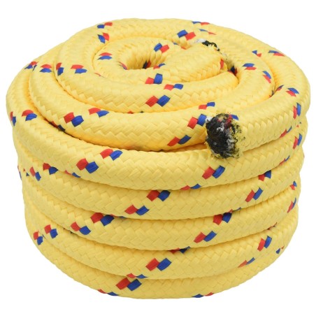 Corde de bateau 50 m 3 Jaune PP 636102636102