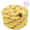 Corde de bateau 50 m 3 Jaune PP 636102636102