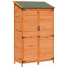Abri de jardin Marron 106,5 x 56 x 176 cm Bois de Sapin Massif 636104636104