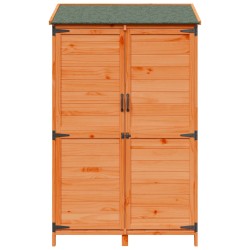 Abri de jardin Marron 106,5 x 56 x 176 cm Bois de Sapin Massif 636104636104