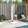 Douche d'extérieur 214,5 cm Blanc 636112636112