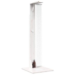Douche d'extérieur 214,5 cm Blanc 636112636112