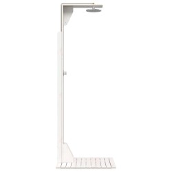 Douche d'extérieur 214,5 cm Blanc 636112636112