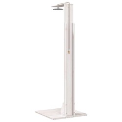 Douche d'extérieur 214,5 cm Blanc 636112636112