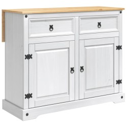 Ensemble Cuisine Îlot Corona 3 pcs Blanc et Cire de Miel 636131636131