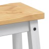 Ensemble Cuisine Îlot Corona 3 pcs Blanc et Cire de Miel 636131636131