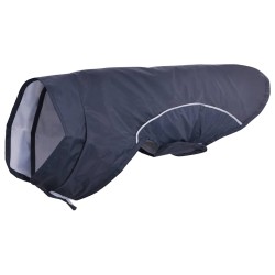 Imperméable pour chien avec bandes réfléchissantes polyester bleu marine taille XS 636133636133