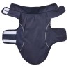 Imperméable pour chien avec bandes réfléchissantes polyester bleu marine taille XS 636133636133