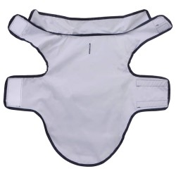 Imperméable pour chien avec bandes réfléchissantes polyester bleu marine taille XS 636133636133