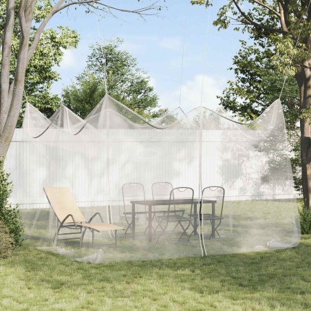 Filet Anti-Moustiques de Jardin 156 Maille Blanc 4 x 4 x 2,5 m 636149636149