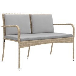 Ensemble de jardin avec coussin acier 636150636150