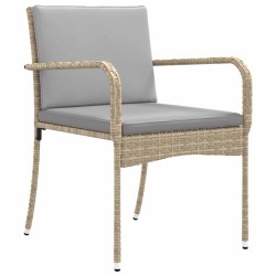 Ensemble de jardin avec coussin acier 636150636150