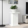 Support de Plante Blanc 30,5 x 30 x 43 cm Bois d'ingénierie 636154636154