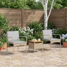 Ensemble de jardin avec coussin acier 636158636158