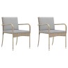 Ensemble de jardin avec coussin acier 636158636158