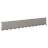 Bordure de Pelouse 10 pcs 102 x 15 x 4 cm Acier Rouillé 636160636160