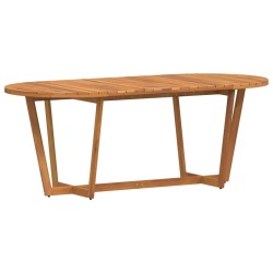 Ensemble de salle à manger de jardin 7 pcs en bois massif d'acacia 636164636164