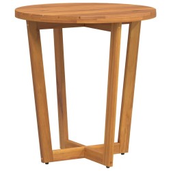 Ensemble de salle à manger de jardin 3 pcs en bois massif d'acacia 636166636166