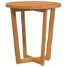 Ensemble de salle à manger de jardin 3 pcs en bois massif d'acacia 636166636166