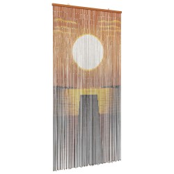 Rideau de porte anti-insectes multicolore 200 x 100 cm Bambou 636171636171