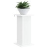 Support de Plante Blanc 30,5 x 30 x 60,5 cm Bois d'ingénierie 636172636172