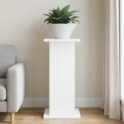 Support de Plante Blanc 30,5 x 30 x 60,5 cm Bois d'ingénierie 636172636172