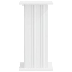 Support de Plante Blanc 30,5 x 30 x 60,5 cm Bois d'ingénierie 636172636172