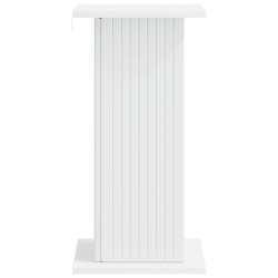 Support de Plante Blanc 30,5 x 30 x 60,5 cm Bois d'ingénierie 636172636172