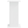 Support de Plante Blanc 30,5 x 30 x 60,5 cm Bois d'ingénierie 636172636172